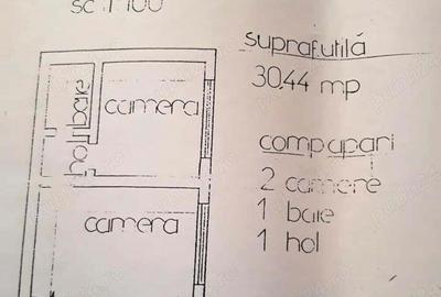 Garsonieră semidecomandată în Central - 1