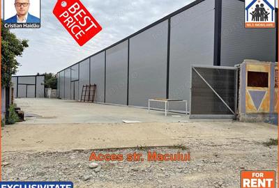 2 x Hala 500mp | 3,2e/mp! | E85 si Macului |Utilitati | Afumati IF - 9