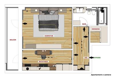 Apartament cu 3 camere decomandat în Albești