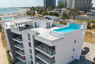 Penthouse cu 4 camere decomandat, mobilat în Nord - 1