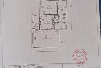 Apartament cu 3 camere semidecomandat în Central