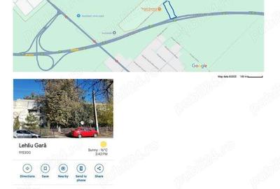 Teren Intravilan 7.041 mp de Vanzare Lehliu Gara, Str. Lisabona Acces Autostrada - 3