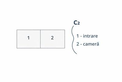 Casă cu 4 camere în Central - 3