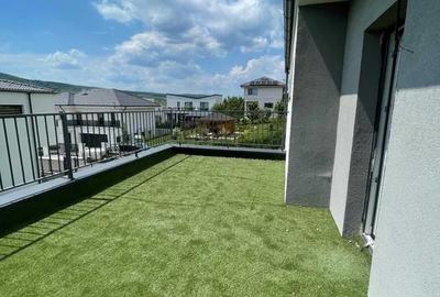 Duplex finisat, 120mp si teren 350mp, la intrare in Chinteni - 2