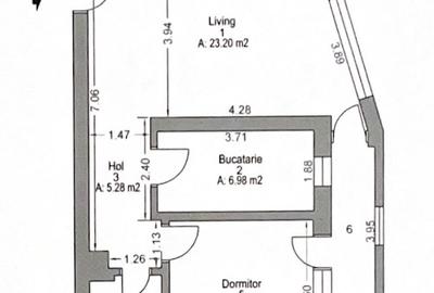 Apartament cu 2 camere decomandat, mobilat în 13 Septembrie - 10