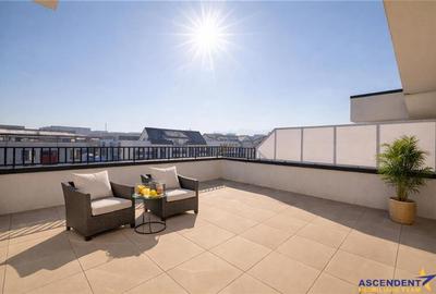 Penthouse cu 2 camere decomandat, mobilat în Tractorul - 3