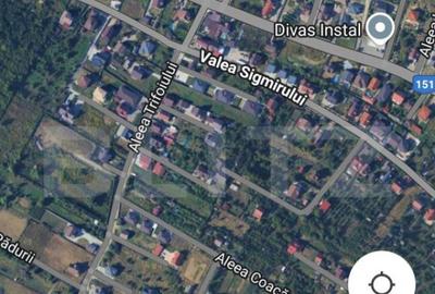Teren intravilan, 15 ari, utilitati, zona Valea Sigmirului - 1