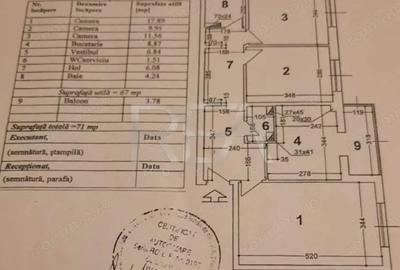 Apartament cu 3 camere decomandat, mobilat în Rahova