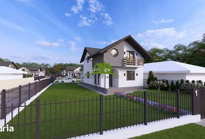 Casă cu 5 camere cu Teren 503 Mp în Mihăești - 10