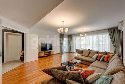 Apartament cu 4 camere decomandat, mobilat în Herăstrău