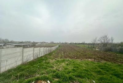 Teren intravilan de vânzare – 4100 mp, Caracal (Olt), utilități și gard de cimen - 2