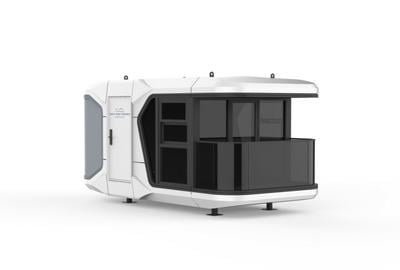 Casa tip Capsula de la View Box Houses - modelul Santorini - 4