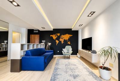 Apartament cu 2 camere semidecomandat, mobilat în Între Lacuri - 2