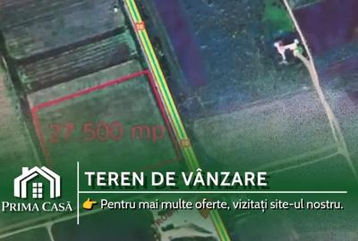Teren intravilan~zona Vernesti / Rompetrol ~ 27.500mp ~ deschidere 133m la  DN10 - 1