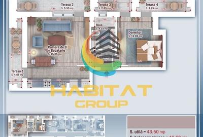 Apartament 2 camere  - Parcare Bonus - 3