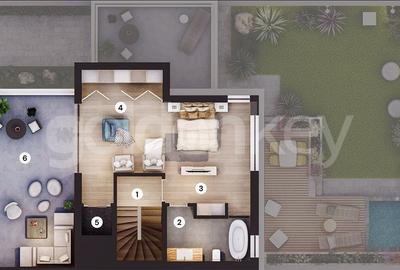 Duplex cu 5 camere cu Canalizare în Pipera - 22