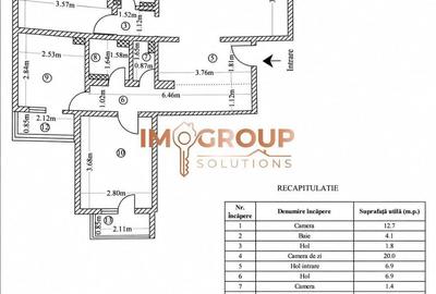 Apartament cu 3 camere în Dacia - 3