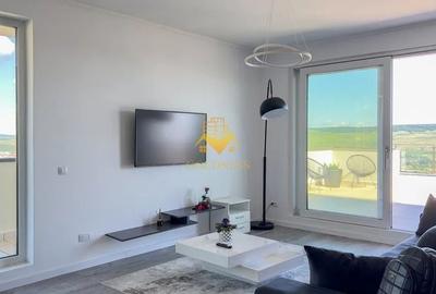 Apartament cu 3 camere semidecomandat, mobilat în Florești - 1