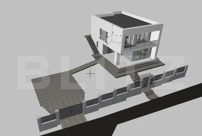 Vila individuala semifinisata, 120 mp, in Turda Noua - 2