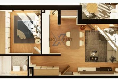 Apartament de 2 camere, Intre Lacuri , Bloc Nou! - 19