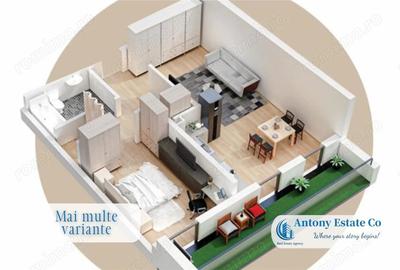 Apartament cu 2 camere în Ultracentral - 3