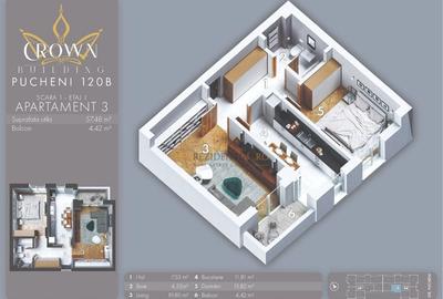 Apartament cu 2 camere, imobil nou, finisaje moderne, zona Rahova - 5