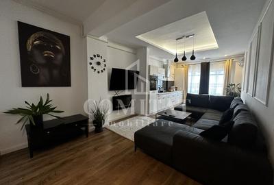 Apartament cu 2 camere semidecomandat, mobilat în Florești