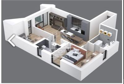 De VÂNZARE apartament 3 camere in bloc nou cu super pozitie - 2