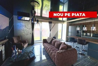 Penthouse 4 camere mobilat si utilat de lux in Selimbar Sibiu