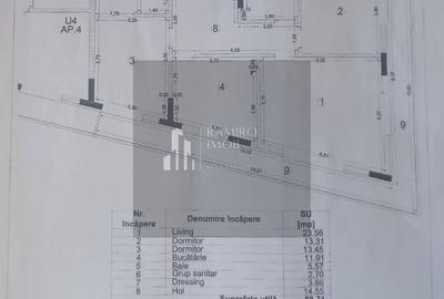 Apartament cu 3 camere decomandat, mobilat în Metalurgiei - 13