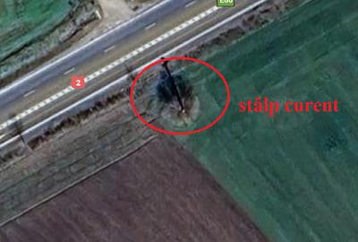 Teren extravilan 28.400 mp cu deschidere 76 m la DN2 + deschidere secundară – id - 1