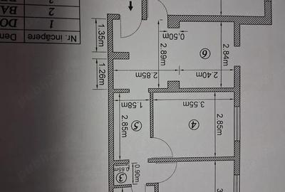 Apartament cu 3 camere decomandat în Central - 2