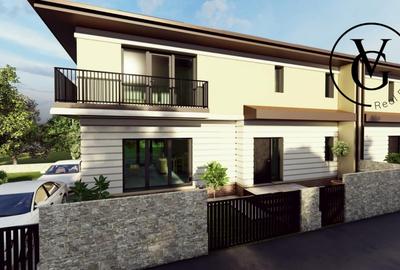 Duplex cu 5 camere cu Canalizare în Brănești - 1