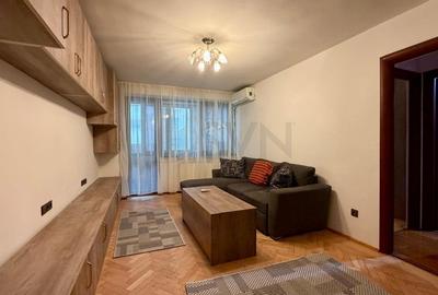 Apartament cu 2 camere semidecomandat, mobilat în Iancului