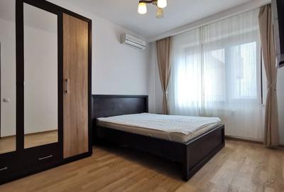 Apartament cu 2 camere semidecomandat, mobilat în Băneasa