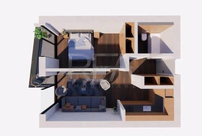 Apartament cu 2 camere semidecomandat în Matei Voievod - 2