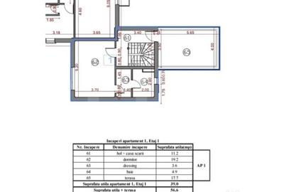 Apartament cu 3 camere decomandat în 7 Noiembrie