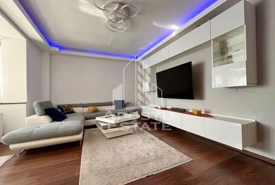 Penthouse cu 5 camere decomandat, mobilat în Fabric