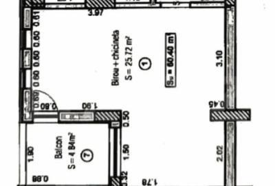 Apartament cu 3 camere decomandat în Aradului - 1