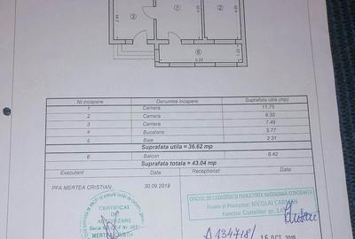 Apartament cu 3 camere semidecomandat în Tomis Nord - 3