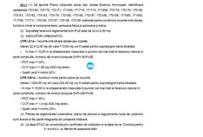 Teren Construcții intravilan de 884 mp, în Copou - 2