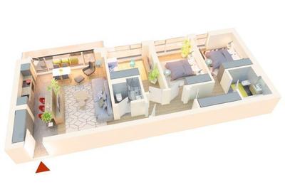 Apartament cu 4 camere în Chitila - 7
