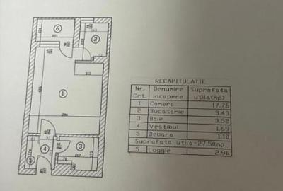 Garsonieră decomandată, mobilată în Lujerului - 19