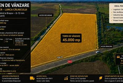Teren Construcții intravilan de 45000 mp, în Prejmer - 7