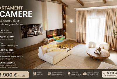 Apartament cu 3 camere decomandat în Central