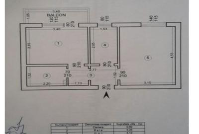 Apartament cu 2 camere decomandat în Tătărași - 5