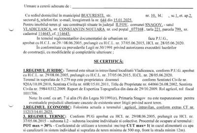 Snagov, Vladiceasca, Intravilan, zona de vile noi, canalizare, electricitate - 4