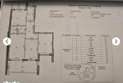 Apartament cu 3 camere în Tractorul - 8