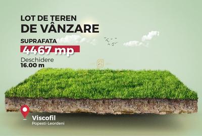Lot de teren de vanzare, 4467 mp, Popesti - Leordeni, Viscofil - 1