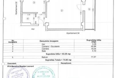 Apartament cu 2 camere decomandat în Năvodari - 7